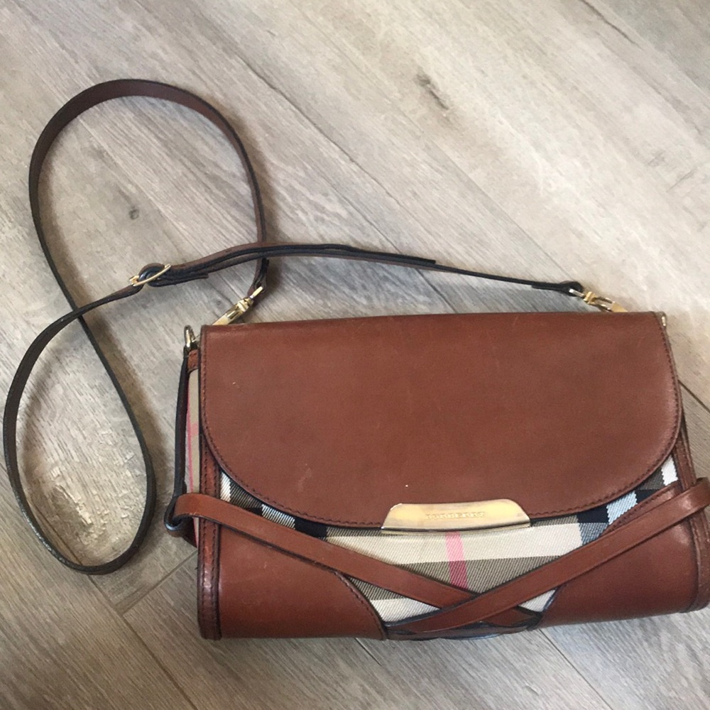 COPY - Burberry Bridle House Check Small Abbott C…